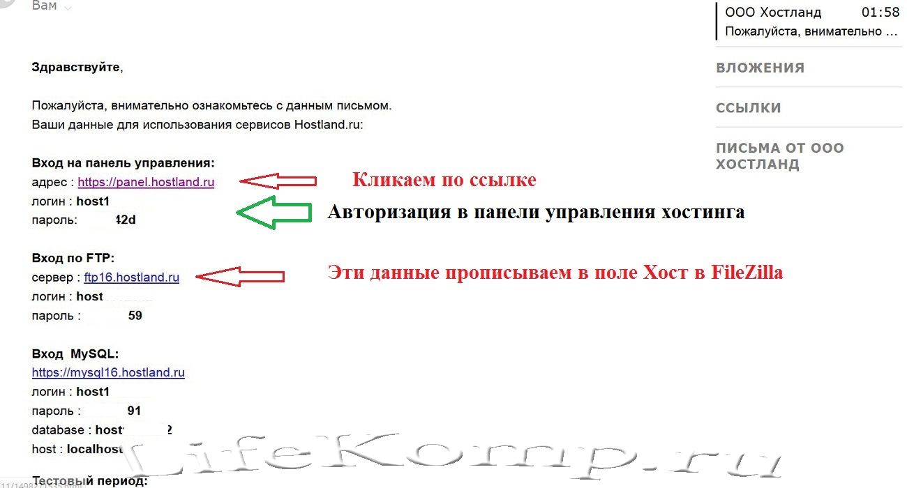 Электронное письмо